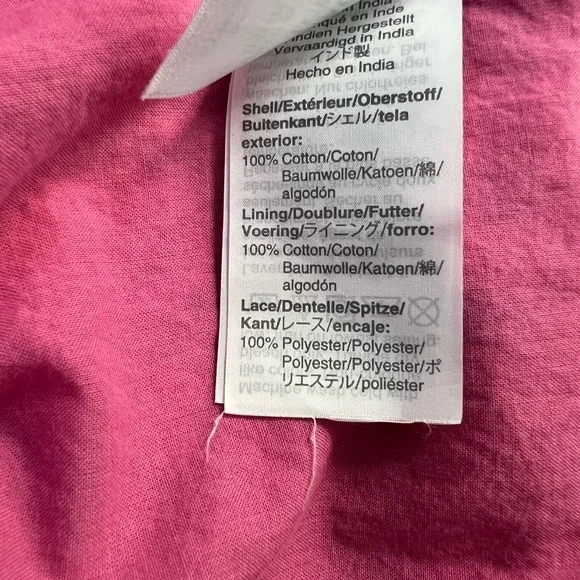 J Crew pink vines block print skirt - Picture 11 of 11